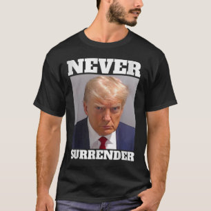 Mugg Shot - Donald Trump Mugg Shot - Överlämnar al T Shirt