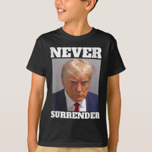 Mugg Shot - Donald Trump Mugg Shot - Överlämnar al T Shirt