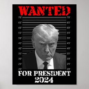 Mugg Shot - Donald Trump Mugg Shot ville ha presid Poster