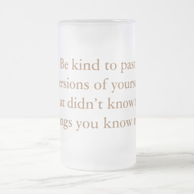 Mugg ska vara snäll mot dig själv (Center)