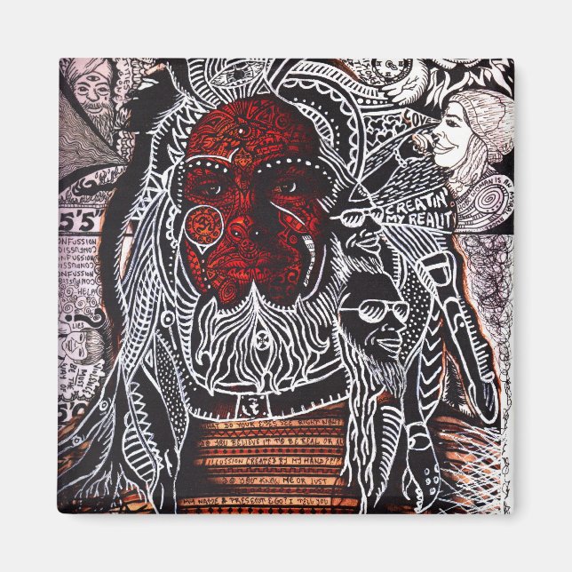 Mugg-skott Magnet (Framsidan)