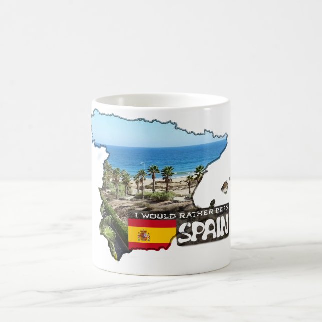 [Mugg] skulle jag är ganska i Spanien Kaffemugg (Center)