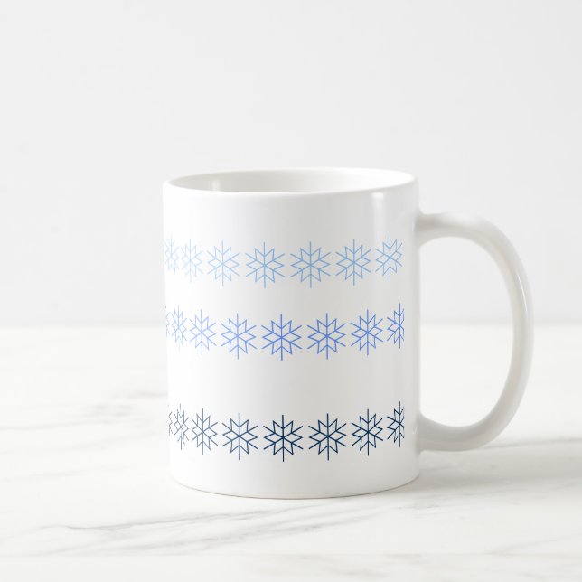 Mugg - Snöflingor (Höger)