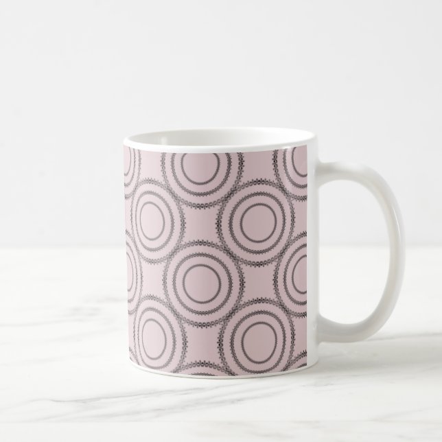 Mugg, Soft Rosa Kaffemugg (Höger)