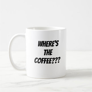 Mugg som kräver kaffe igen