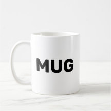 Mugg som säger Mugg