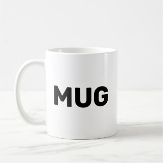 Mugg som säger Mugg