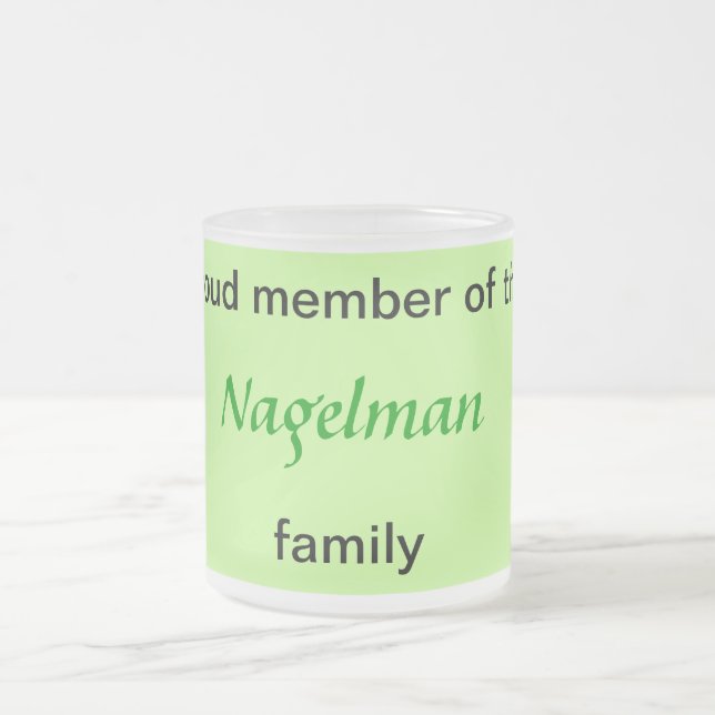 Mugg - stolt familjemedlem (Center)