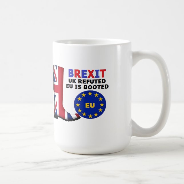 Mugg Storbritannien - Storbritannien - EU-avslaget (Höger)