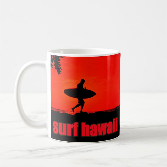 Mugg surfing hawaii (Vänster)