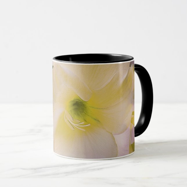 Mugg Sword Lily Grönt Bokeh (Framsida höger)