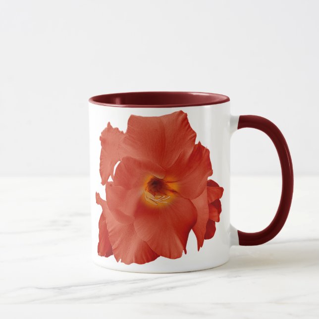 Mugg Sword Lily Red Gult (Höger)