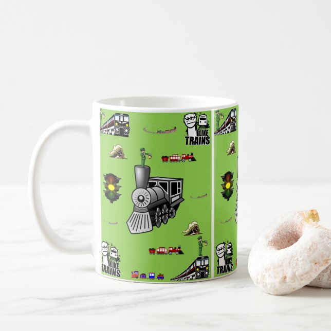 mugg tåg (Med munk)