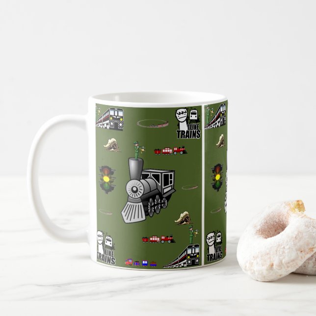mugg tåg (Med munk)