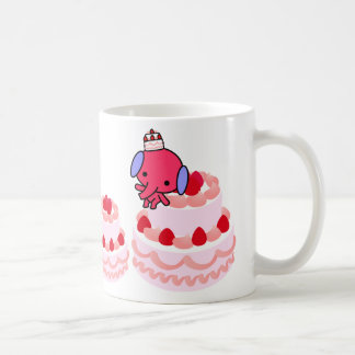 Mugg - tårtaelefant - tårtor