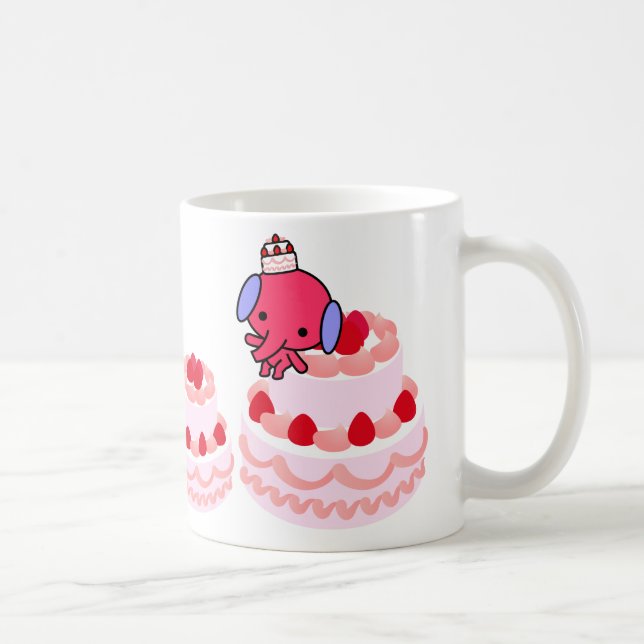 Mugg - tårtaelefant - tårtor (Höger)