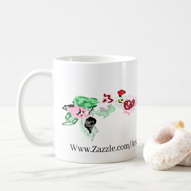 Mugg: TEA- ELLER KAFETID Kaffemugg (Med munk)