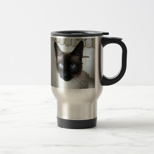 Mugg: Thomas katten mugg! Resemugg (Höger)