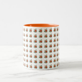 Mugg - Tropisk Orange Blomma
