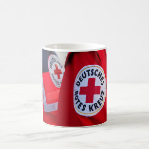 Mugg / Tyskland röd Kor / tyska Rotes Kreuz