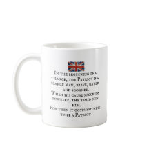 Mugg - Union Jack Flagga med Patriotic Slogan 14