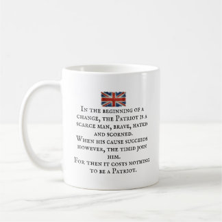 Mugg - Union Jack Flagga med Patriotic Slogan 14