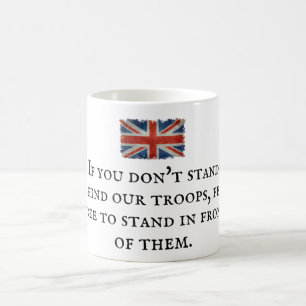 Mugg - Union Jack Flagga med Patriotic Slogan 8