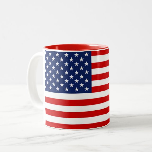 Mugg USA-flagga (Framsida vänster)