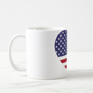 Mugg usa flagga med kärlek
