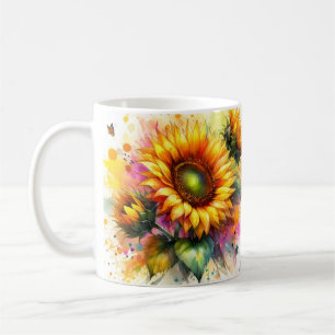 Mugg - vackra Gulter - Solblommor