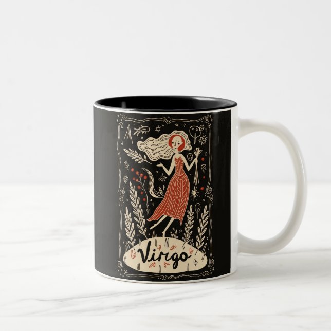 Mugg Våg Celestial Zodiac Art (Höger)