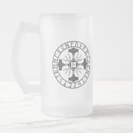 Mugg, Valhalla Oliver, frosted Glass | Mjollnir Frostat Ölglas