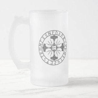 Mugg, Valhalla Oliver, frosted Glass | Mjollnir Frostat Ölglas