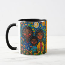 Mugg-Vibrant Night Garden Mamma och Children Mugg