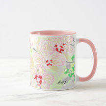 Mugg : Vilda blommor