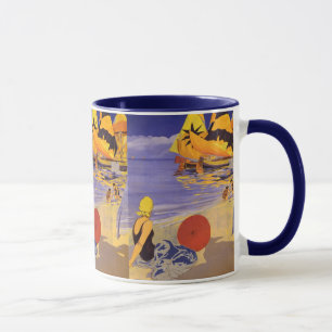 Mugg Vintage Italien Vid havet