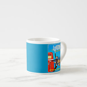 Mugg-Vintage resor-London 2 Espressomugg
