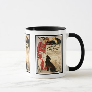 Mugg: Vintage Steinlen "Clinique Cheron ", Mugg
