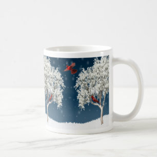Mugg-Vinter kardinaler Kaffemugg