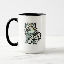 Mugg White Tiger