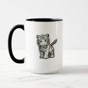 Mugg White Tiger