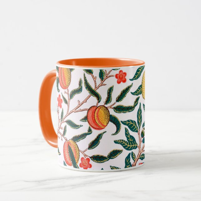 MUGG: WILLIAM MORRIS : POMEGRANAT MUGG (Framsida vänster)