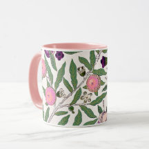 MUGG: WILLIAM MORRIS : POMEGRANAT