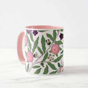 MUGG: WILLIAM MORRIS : POMEGRANAT MUGG