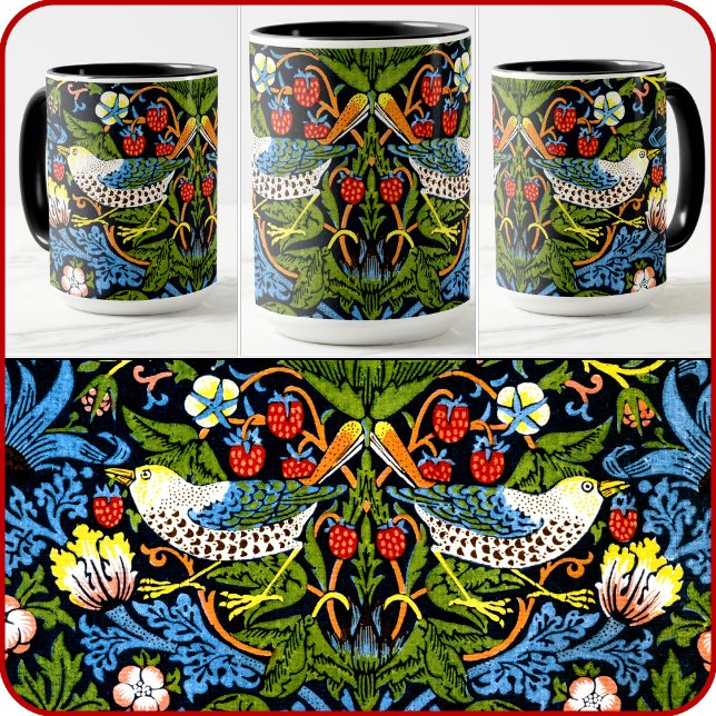 MUGG - William Morris - ’Strawberry Thief’ (Skapare uppladdad)