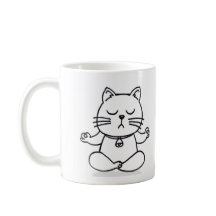 Mugg yoga cat