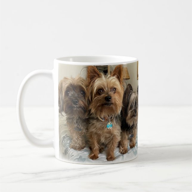 Mugg Yorkshireterrier (Vänster)