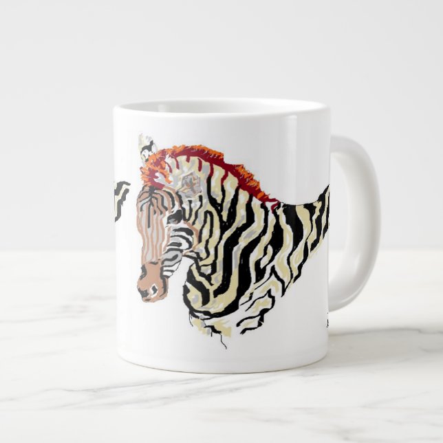 Mugg / Zebra Jumbo Mugg (Framsida höger)