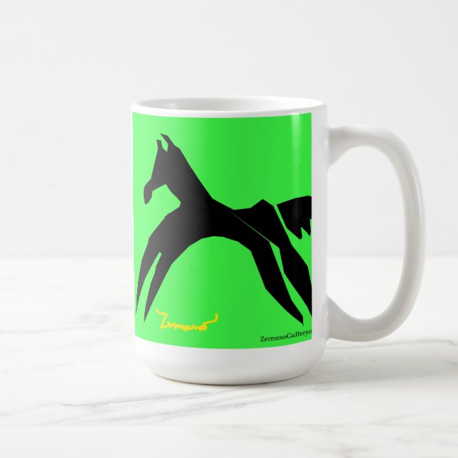 Mugg ZermenoGallery.com för Zermeno fransk (Höger)