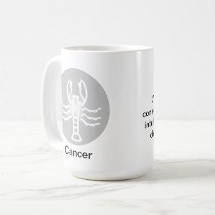 Mugg - Zodiac Färg för Cancer